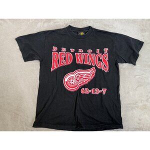 Vtg 1996 Red Wings Record Breaking Season T Shirt Sz XL Single Stitch USA MADE